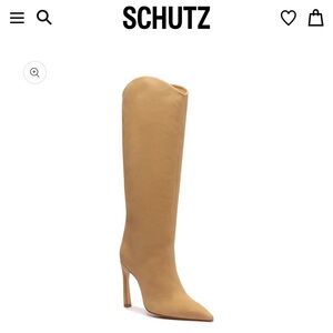 Brand new Schutz leather boots